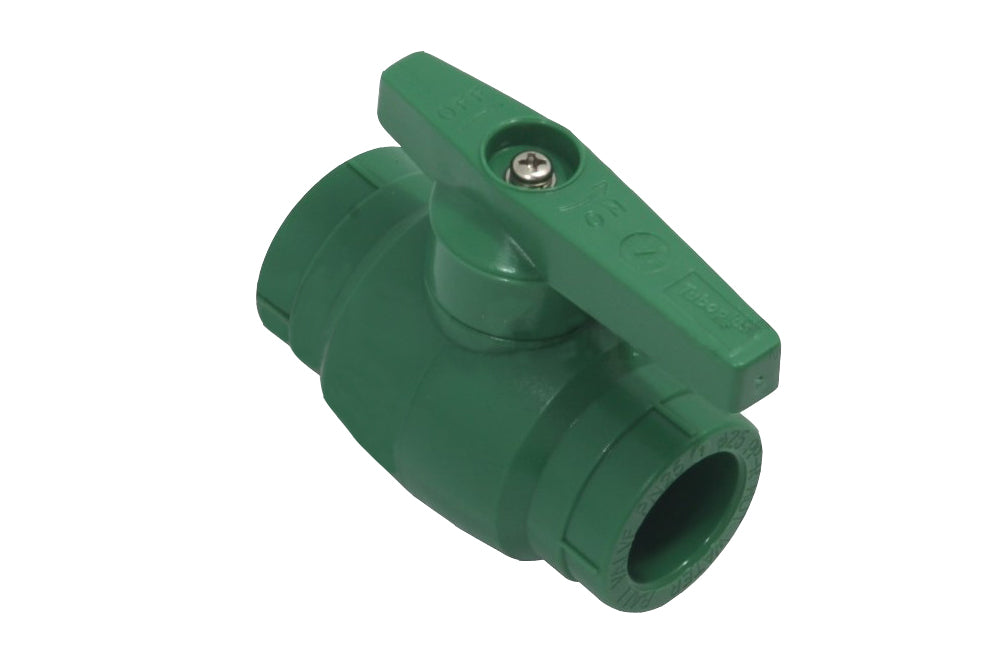 200364 VALVULA ESFERA TUBOPLUS PPR 38MM(50MM) - Tumatsa Leon