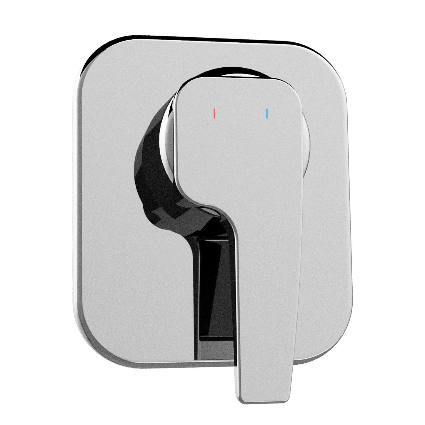 LUS-200 MONOMANDO HELVEX PARA REGADERA LUSITANIA CROMO - Tumatsa Leon