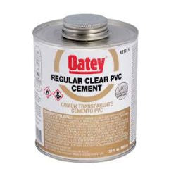 32355MX REGULAR CLEAR PVC CEMENT 16 Oz O - Tumatsa Leon