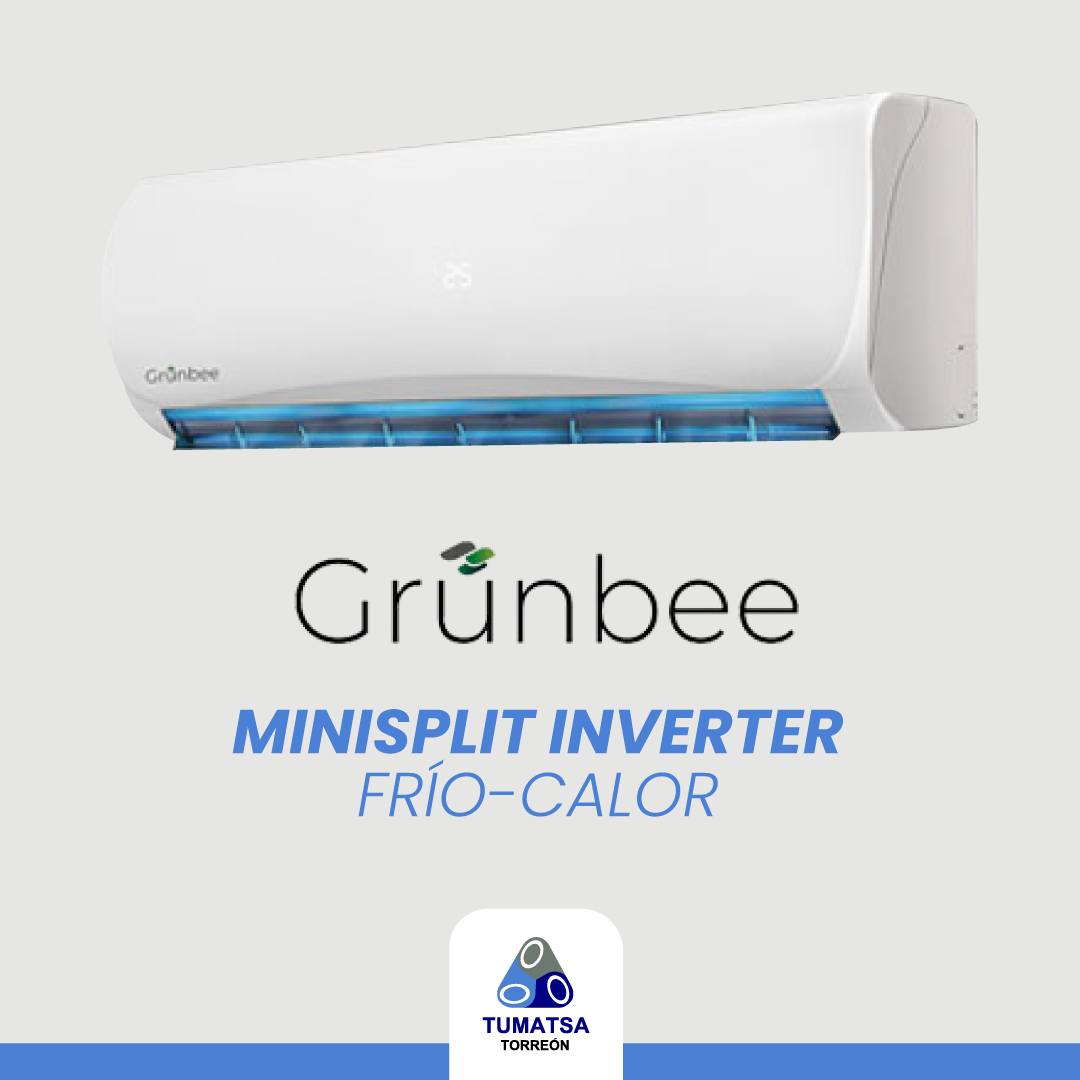MINI SPLIT INVERTER 1.5TONS FRIO Y CALOR WIFI GRUNBEE - Tumatsa Leon