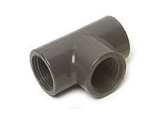 TEE ROSCADA PVC CED-80 25MM - Tumatsa Leon