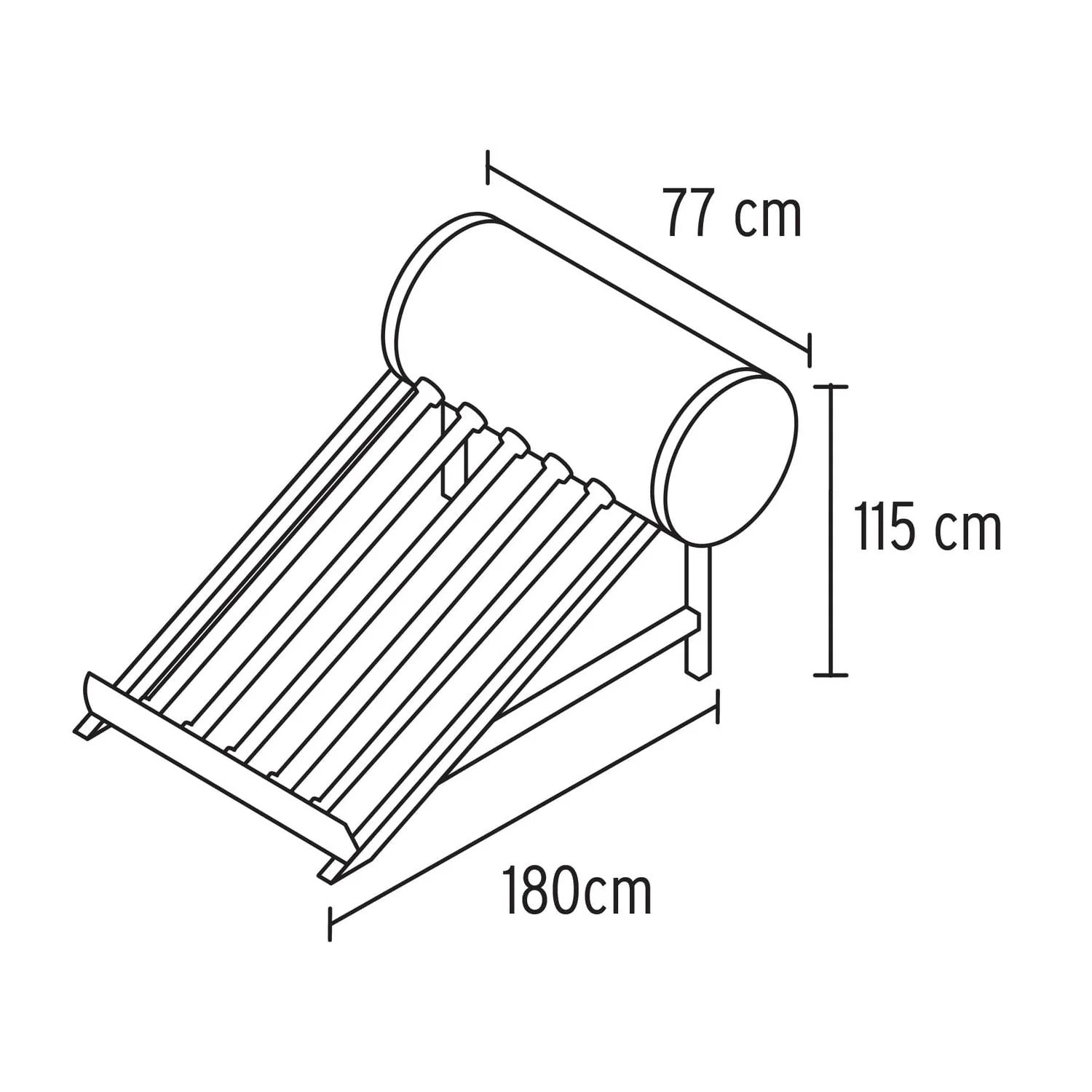 CALENTADOR SOLAR PRIMO IUSA 120L INOX - Tumatsa Leon