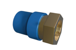 Adaptador Flowguard hembra con inserto Metalico 13 MM - Tumatsa Leon