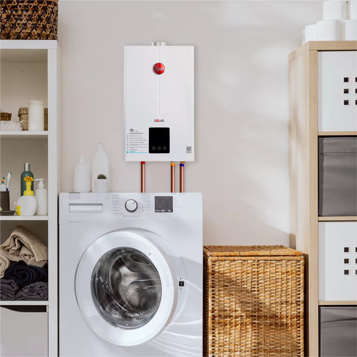 RHTF-CHN25P CALENTADOR DE AGUA INSTANTANEO RHEEM TIRO FORZADO 25L - Tumatsa Leon