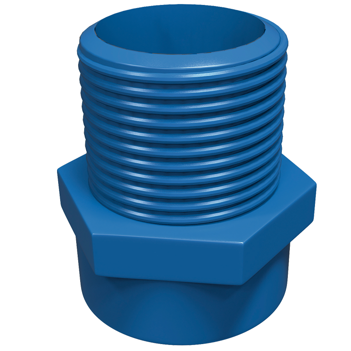 CONECTOR MACHO CPVC FLOWGUA 13MM - Tumatsa Leon