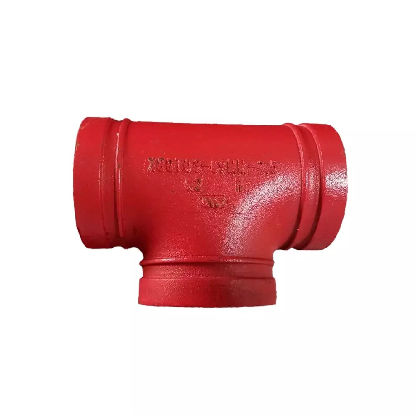 TEE REDUCIDA 150-100MM FIG. 321 RED CONTRA INCENDIO - Tumatsa Leon