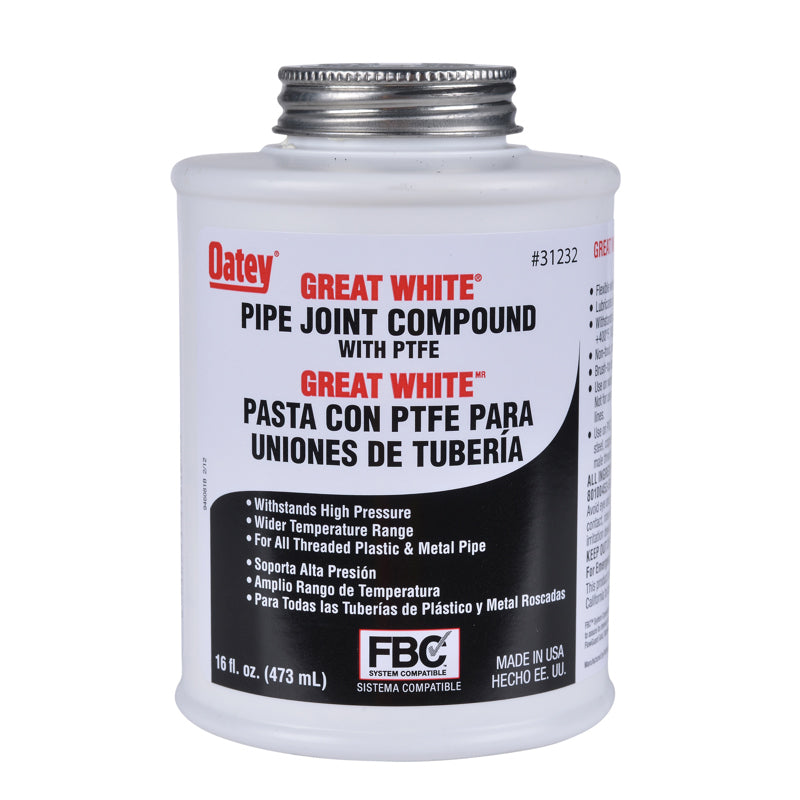 31232 PASTA C/PTFE PARA UNIONES ROSCADAS 16 Oz - Tumatsa Leon