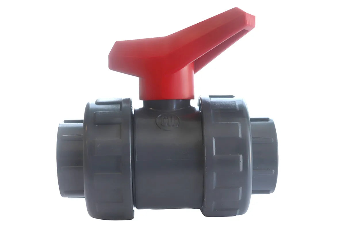Valvula Bola Doble Union Cementar Pvc C80 100mm - Válvula Hidráulica en León Guanajuato