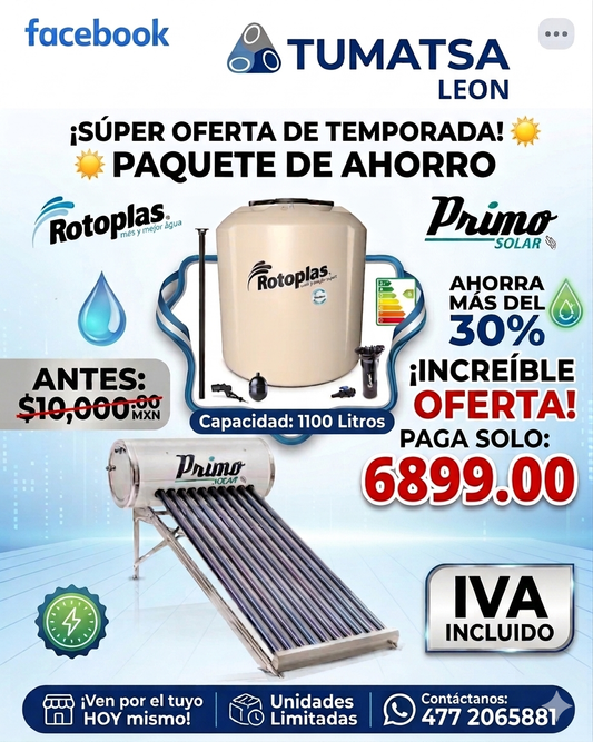Calentador - Tinaco