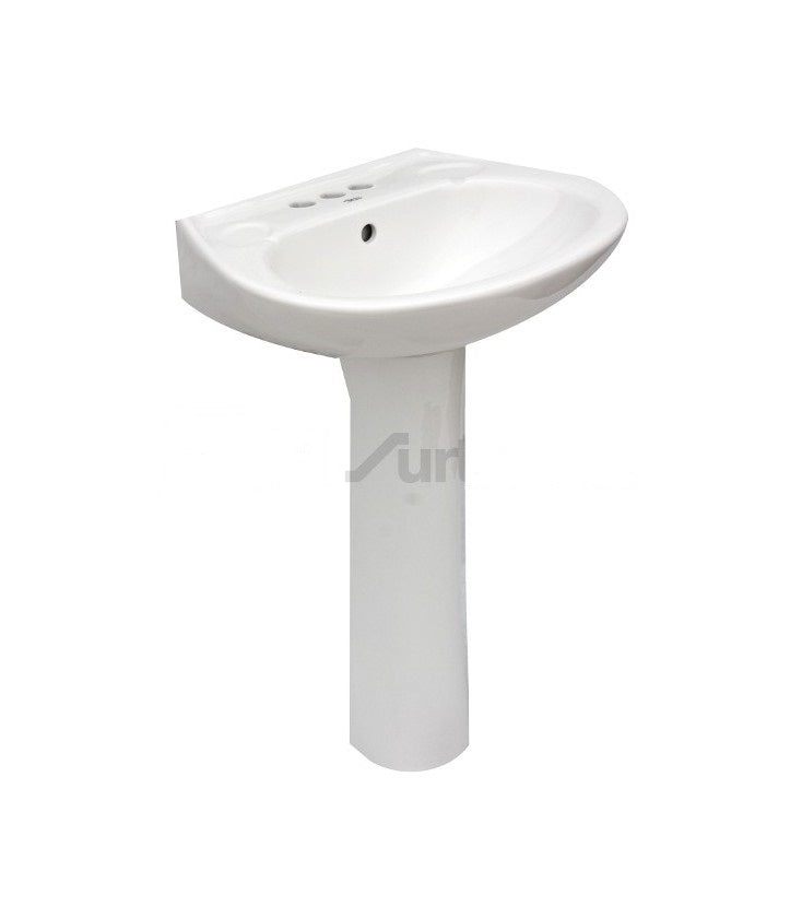 01593.020 LAVABO FIESTA 4 BLANCO - Tumatsa Leon