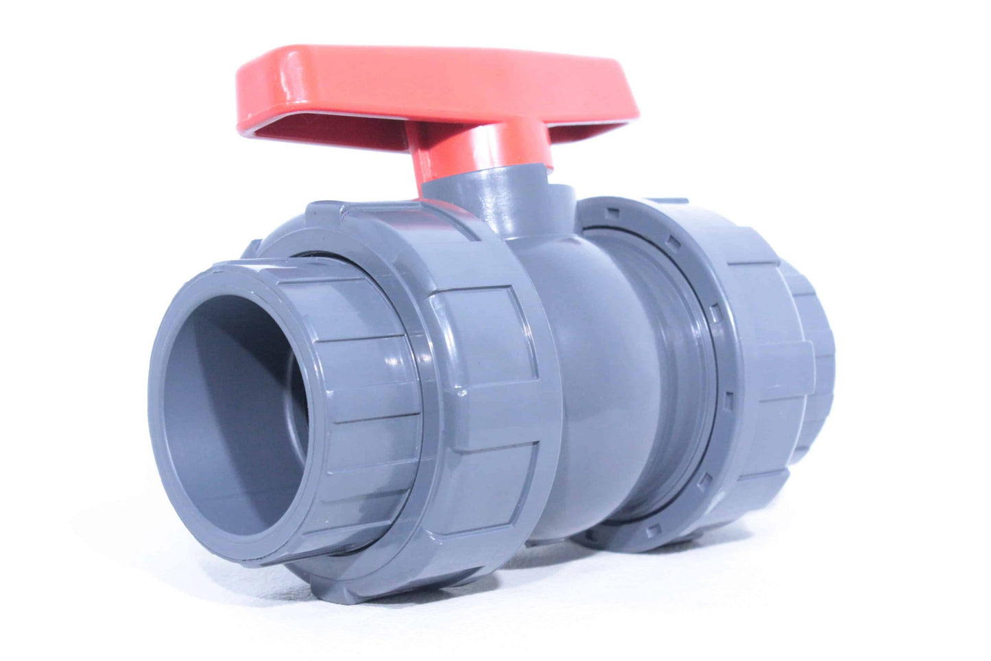Valvula Bola Doble Union Cementar Pvc C-80 75mm - Válvula Hidráulica en León Guanajuato