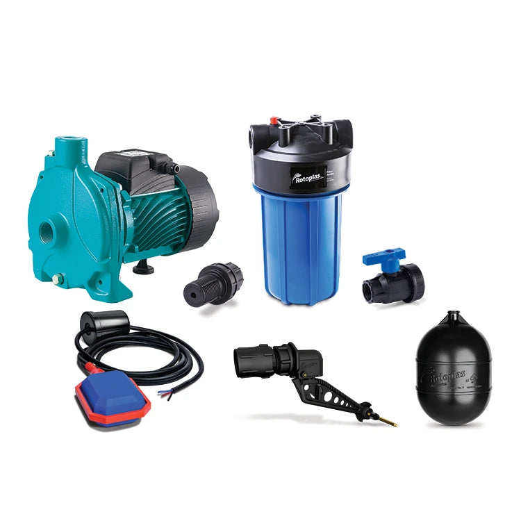 510161 CISTERNA AZUL EQUIPADA 10000LT ROTOPLAS
