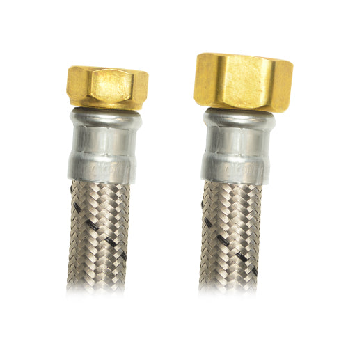 AB-D120 MANGUERA PARA LAVABO  1/2 x 3/4 AINOX COFLEX