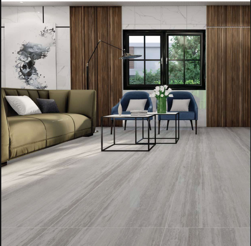 PISO PORCELANATO SALERNO GRIS MEDIO 60x120 MATE 1.44MTS (Caja)