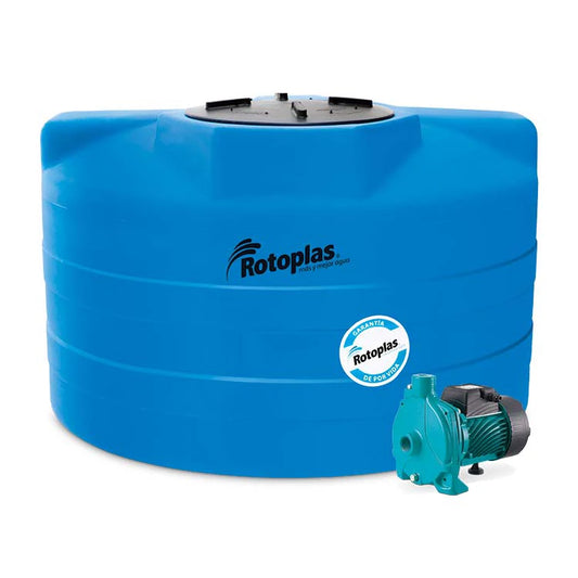 510159 Cisterna Rotoplas Azul Equipada 1200 Lt - Tinaco Rotoplas en León Guanajuato