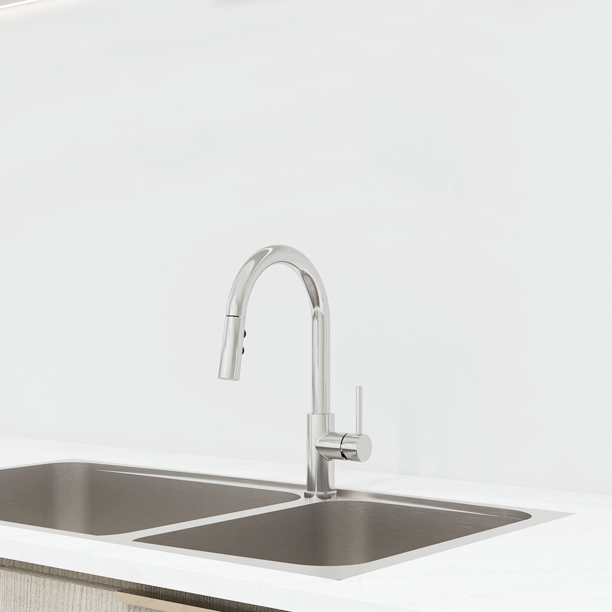 GF-M401 MONOMANDO P/FREGADERO 8"  COFLEX