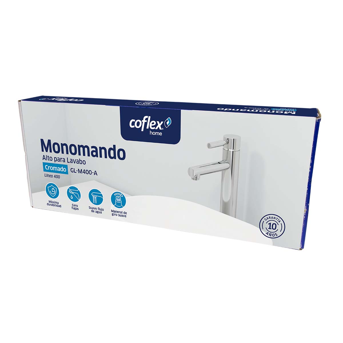 GL-M400-A MONOMANDO ALTO COLFEX PARA LAVABO ALTO