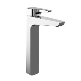 LUS-101 MONOMANDO ALTO PARA LAVABO S/CONTRA LUSITANIA CROMO HELVEX - Tumatsa Leon