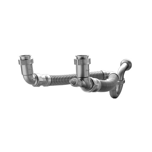 TF-110 TRAMPA FLEX DBL P/FREGADERO