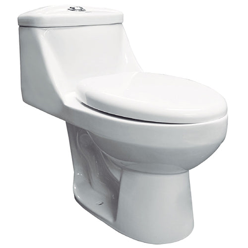 Wcboli001 One Piece Olivo Blanco Dual Flush - Mueble Sanitario en León Guanajuato